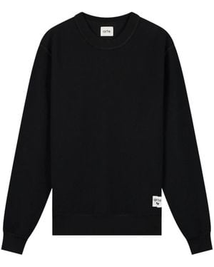 Arte' Round-Neck Knitwear - Black