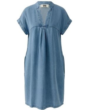 Ouí Tuniekjurk Tot De Knie - Blauw