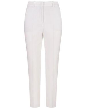 Incotex Weiße maßgeschneiderte wollhose