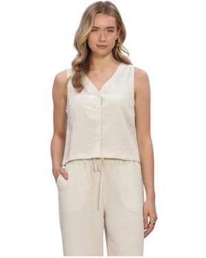 Moss Copenhagen Tops ,Mschdaria Sl Shirt - Naturel