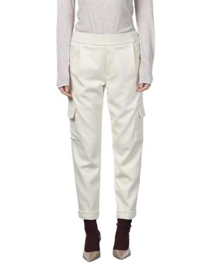 Mason's Broeken ,Katoen Chile Jogger - Wit