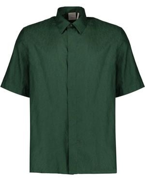 Dior Short Sleeve Shirts - Green