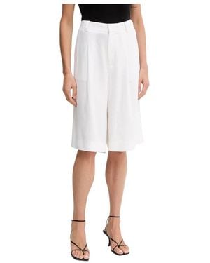 Gestuz Long Shorts - Blanco