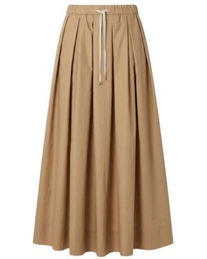 Max Mara S Gonne Cammello - Naturel