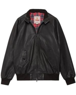 Baracuta Leather Jackets - Black