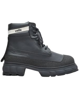Viron Lace-Up Boots - Negro