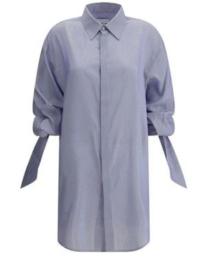 Sa Su Phi Shirt Dresses - Blue