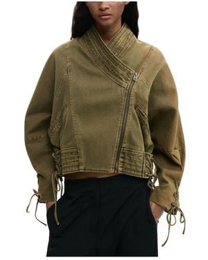 Desigual Light Jackets - Green