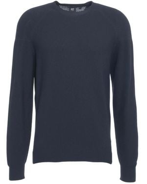 ALPHATAURI Klassischer Strickpullover Blau Aw25