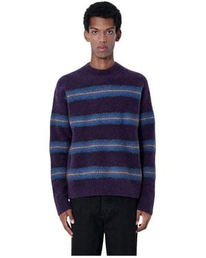 Dries Van Noten Round-Neck Knitwear - Blue