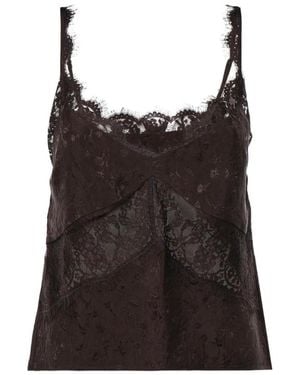 Pinko Sleeveless Tops - Marrón