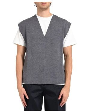 Nine:inthe:morning Chandler Vest - Grijs