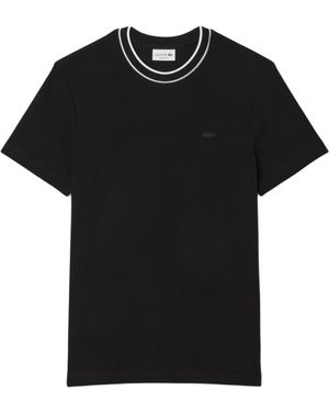 Lacoste T-Shirts - Black