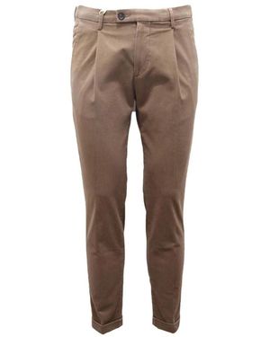 Michael Coal Slim-Fit Trousers - Grey