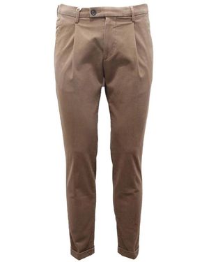 Michael Coal Slim-Fit Trousers - Grey
