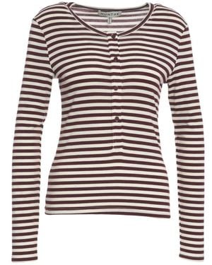 Munthe Long Sleeve Tops - Brown