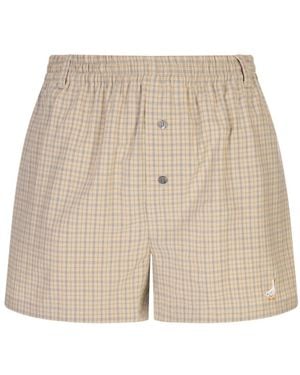 Moschino Bruin Katoenen Dameskleding - Naturel