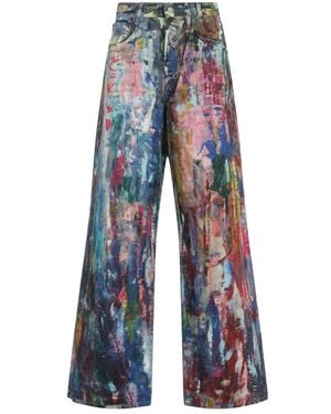 Acne Studios Pantalones Multi Azul Para Hombre, Mujer, Talla