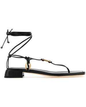 Jimmy Choo Flat Sandals - Black