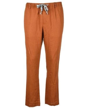 Daniele Alessandrini Wide Trousers - Arancione