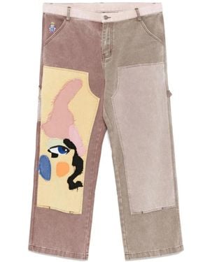 Kidsuper Straight Trousers - Grijs
