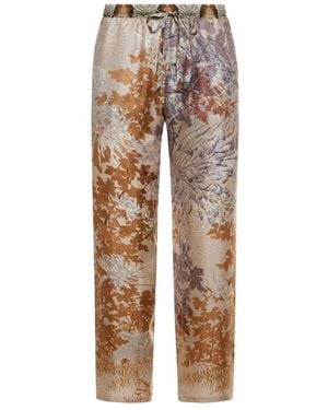 Pierre Louis Mascia Straight Trousers - Natural