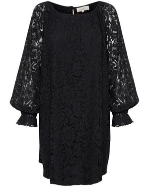 Part Two Short Dresses - Black