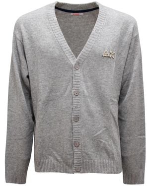 Sun 68 Cardigans - Gray