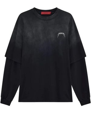 Acupuncture Long Sleeve Tops - Azul
