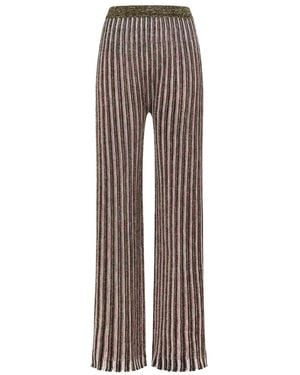 Momoní Wide Trousers - Marrón