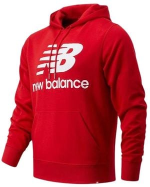 New Balance Hoodies - Rojo