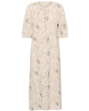 Part Two Midi Dresses - Natural