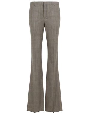 Saint Laurent Wide Trousers - Gris