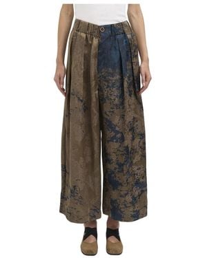 Uma Wang Wide Trousers - Green