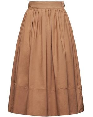 Silvian Heach Midi Skirts - Marrone