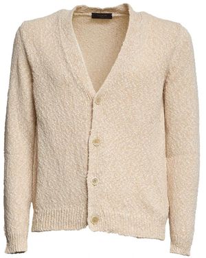 Zanone Cardigans - Natural