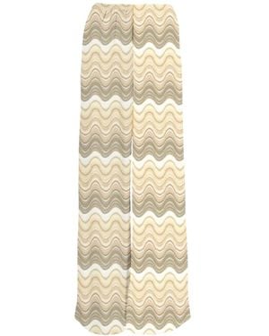 MC2 Saint Barth Wide Pants - Metallic