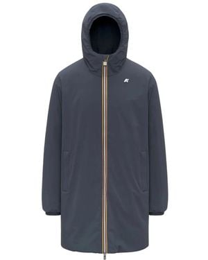 K-Way Jacob St Warm Reversible - Blauw