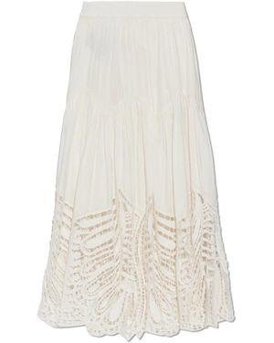 AllSaints Maxi Skirts - Wit