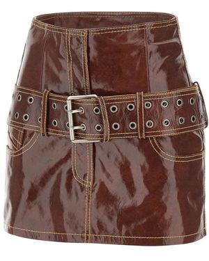 DIESEL Short Skirts - Brown