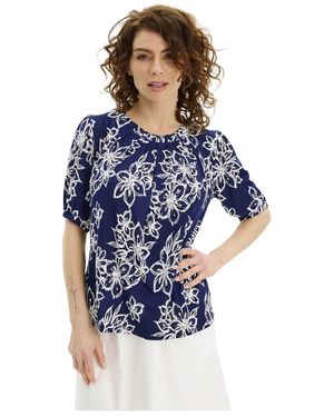 iN FRONT Blouses - Blue