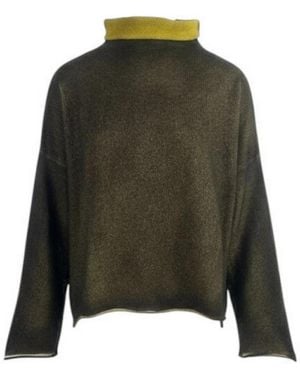 ALESSANDRO ASTE Livia Rollkragenpullover - Grün