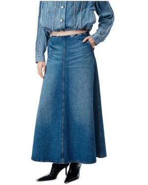 Alexander Wang Denim Skirts - Blue