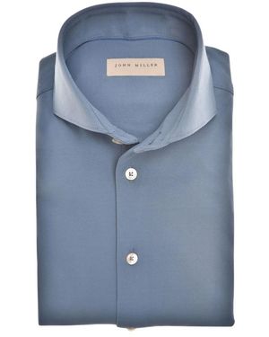 John Miller Formal Shirts - Blue