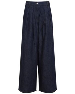 Dries Van Noten Wide Jeans - Azul