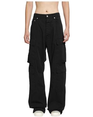 Rick Owens Wide Jeans - Zwart