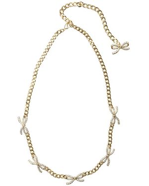 Self-Portrait Necklaces - Metallic
