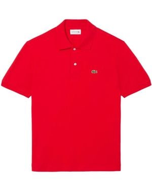 Lacoste Polo Shirts - Red