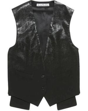 Acne Studios Vests - Negro