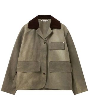 Stella McCartney Arbeitskleidung Harrington Jacke - Grün